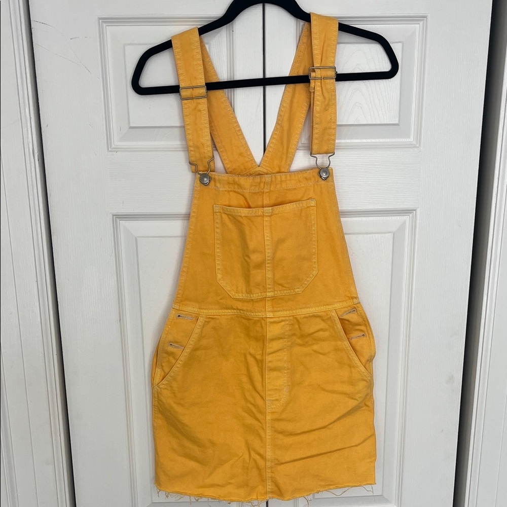 Bershka Yellow Denim Apparel